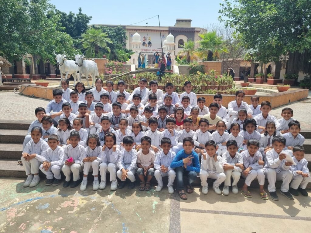 Students together during a supervised school excursion.